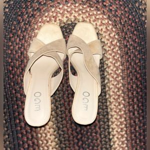 Ego nude suede-like sandals